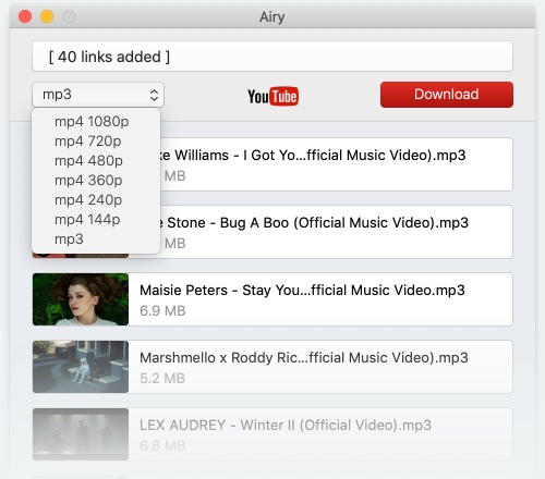 download youtube videos for mac without software
